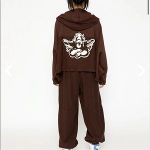 Boys Lie Wine About it zip hoody